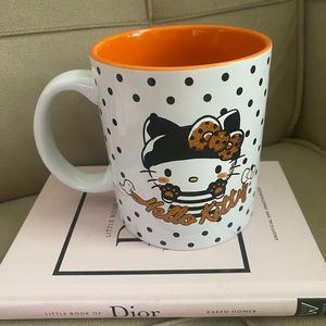 Sanrio Hello Kitty Halloween Polka Dot Glitter 20oz Mug
